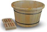 Foot Bathtub Wood Amazon solid Cedar Wood Foot Basin Tub Bucket for
