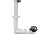 Foot Lock Bathtub Drain Stopper Keeney 63w Foot Lock Stop Style Bath Drain Kit with Poly