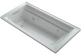 Foot Whirlpool Bathtub Kohler Jetted Bathtubs Archer 6 Ft Whirlpool Tub In Ice