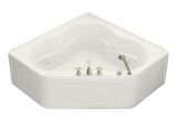 Foot Whirlpool Bathtub Kohler Tercet 5 Ft Left Hand Drain Corner Alcove