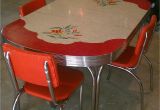 Formica Table and Chairs for Sale Australia Vintage Kitchen formica Table 4 Chairs Chrome orange Red White Gray