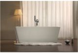 Free Standing Center Drain Bathtub Shop Azzuri Adele 59" Free Standing Acrylic soaking Tub