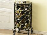 Free Standing Garment Rack Lowes Shop Wine Storage at Lowes Com