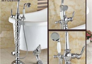 Freestanding Bath Faucets top End Freestanding Bathtub Faucet Tub Filler Single