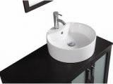Freestanding Bathroom Vanity with Vessel Sink 40 Inch Belvedere Modern Espresso Freestanding Bathroom