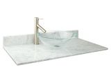 Freestanding Bathroom Vanity with Vessel Sink Narrow Freestanding Baths Marble Vessel Sink Vanity tops