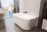 Freestanding Bathtub 1400 Alegra 1400 Back to Wall Freestanding Bath Bud