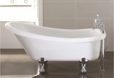 Freestanding Bathtub 1500mm April Bathrooms Eldwick Single Ended Freestanding Slipper