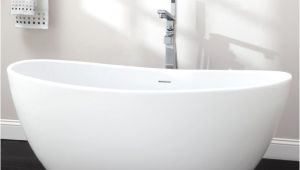 Freestanding Bathtub 48 65" Lacota Resin Freestanding Tub Matte Finish In 2019