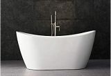 Freestanding Bathtub 54 Woodbridge 54" Acrylic Freestanding Bathtub Contemporary