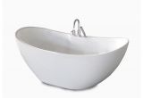 Freestanding Bathtub 55 Renwil Boreal 69 In Acrylic Freestanding Flatbottom Non