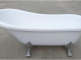 Freestanding Bathtub 57 Inches 55 Inch Acrylic Slipper Clawfoot Bathtubs
