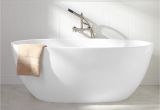 Freestanding Bathtub 59 Inch 59" Keren Acrylic Freestanding Tub Bathroom