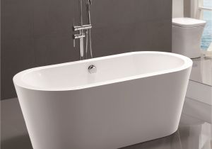 Freestanding Bathtub 59 Inch Vanity Art 59" X 29 5" Freestanding soaking Bathtub
