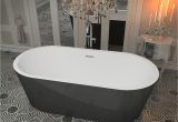 Freestanding Bathtub 6 Ft Dualita 5 6 Ft Acrylic Center Drain Freestanding Bathtub