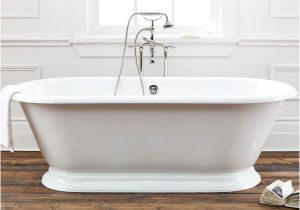 Freestanding Bathtub 70 Inch 70 Inch Sandringham Cast Iron Pedestal Tub Martin