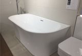 Freestanding Bathtub Against Wall Back to Wall Freestanding Bath Tub 1500 800 Eco Bathroom