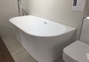 Freestanding Bathtub Against Wall Back to Wall Freestanding Bath Tub 1500 800 Eco Bathroom