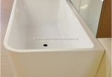 Freestanding Bathtub Back to Wall Bath Tub Free Standing Back to Wall Rectangle Square Cube