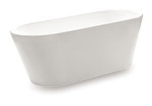 Freestanding Bathtub Brisbane forme Oval Slim Freestanding Acrylic Bath – Bathroom