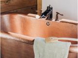 Freestanding Bathtub Copper Thales 60 In solid Copper Freestanding Bathtub with