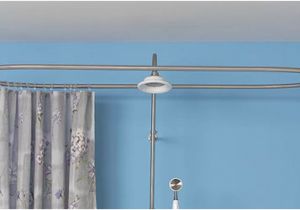 Freestanding Bathtub Curtain Rod How to Shower when You Ly Have A Bathtub