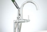 Freestanding Bathtub Deck Mount Faucet Freestanding Tub with Deck Mount Faucet