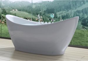 Freestanding Bathtub Ebay Bathroom Luxury 1858mm Freestanding Bathtub Acrylic White