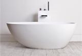 Freestanding Bathtub Egg Lusso Stone Egg Shell Mini solid Surface Freestanding