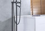 Freestanding Bathtub Faucet Black Black Bronze Free Standing Bathtub Mixer Faucet Single