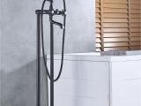 Freestanding Bathtub Faucet Black Black Bronze Free Standing Bathtub Mixer Faucet Single