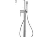 Freestanding Bathtub Faucet Installation athena Chrome Freestanding Bathtub Faucet