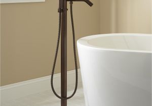 Freestanding Bathtub Faucet Mixer Caol Freestanding Tub Faucet with Hand Shower Bathroom