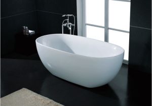 Freestanding Bathtub Faucet Sales 67" Modern Bathroom White Acrylic Freestanding Luxury