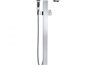 Freestanding Bathtub Fillers 38" Freestanding Tub Filler Faucet Bath Handheld Shower