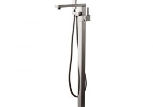 Freestanding Bathtub Fixtures Modern Floor Mount Freestanding Bath Tub Faucet Filler In