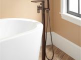 Freestanding Bathtub Fixtures Signature Hardware Ghani Freestanding Tub Faucet and Hand