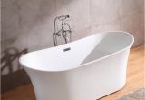 Freestanding Bathtub Flexible Drain Double Slipper Tubs Acrylic Freestanding Bathtub
