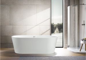 Freestanding Bathtub Flexible Drain Va6815 Vanity Art