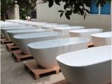 Freestanding Bathtub for 2 2 Person Hot Tub solid Surface Freestanding Resin Bathtub