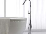 Freestanding Bathtub for 2 Modern Two Handle Freestanding Bathtub Shower Faucet