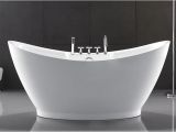 Freestanding Bathtub for Sale European Style Resin Freestanding Tub Custom Size Deep