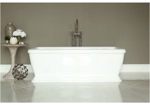 Freestanding Bathtub for Sale Shop Signature White Acrylic Freestanding Bath Tub Free