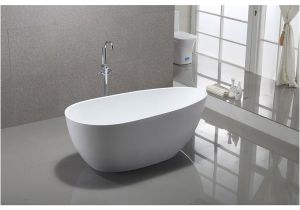 Freestanding Bathtub for Sale Shop Vanity Art 67 Inch Freestanding White Acrylic soaking