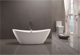 Freestanding Bathtub for Two 71" X 34" Freestanding soaking Bathtub & Reviews