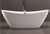 Freestanding Bathtub for Two Vanity Art 71" X 34" Freestanding soaking Bathtub
