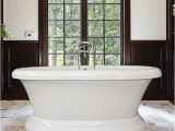 Freestanding Bathtub Hydro Bello Pedestal Freestanding soaking or Air Tub