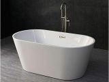 Freestanding Bathtub Lebanon Woodbridge 59" Acrylic Freestanding Bathtub Contemporary