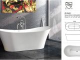 Freestanding Bathtub Manufacturers China European Design Stone Freestanding Standard Bathtub