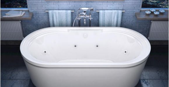 Freestanding Bathtub Menards Midwest Tubs Grande 34" X 67" Freestanding Whirlpool
